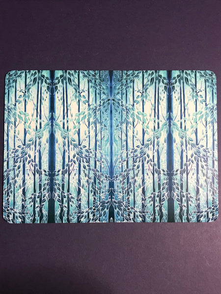 Teal Green Blue Glass Chopping Boards Tableware - Woods Placemats & Coasters - High Quality Table Mats - Teal Green Blue Glass Chopping Boards Tableware