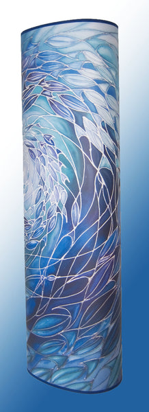 Ocean Swirl Floor Lamp - Arty Lamp by Meikie - Sculptural atmospheric Lamp