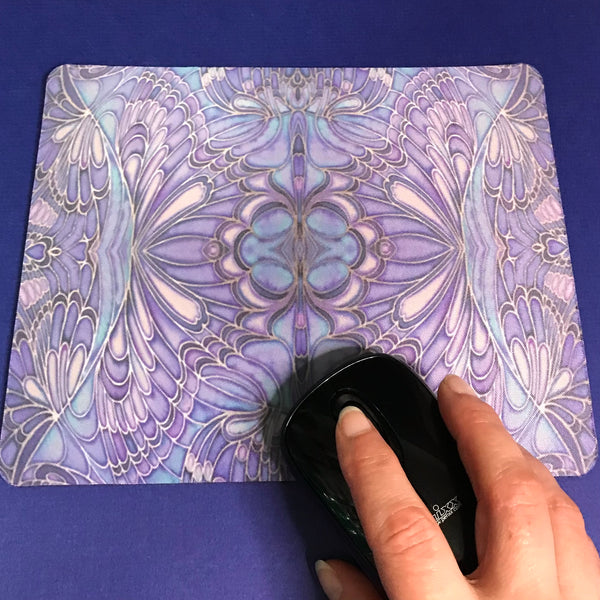 Soft Blue Lilac Butterfly Placemats and Coasters - Table Mats & Coasters, Blue Glass Chopping Boards