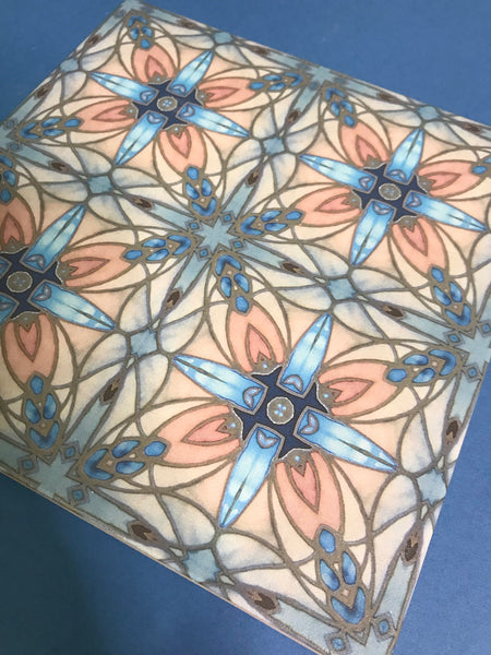 Art Nouveau Echoes of Assisi Floor Tiles - 20x20cm Interior and Exterior