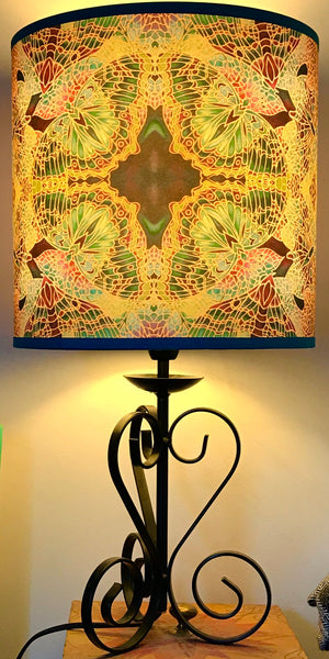 Butterfly Lamp shade - Butterfly Drum Shade - Atmospheric lamp Shade
