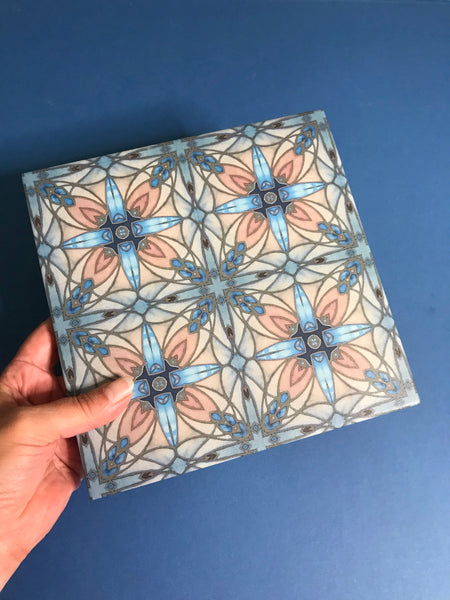 Art Nouveau Echoes of Assisi Floor Tiles - 20x20cm Interior and Exterior