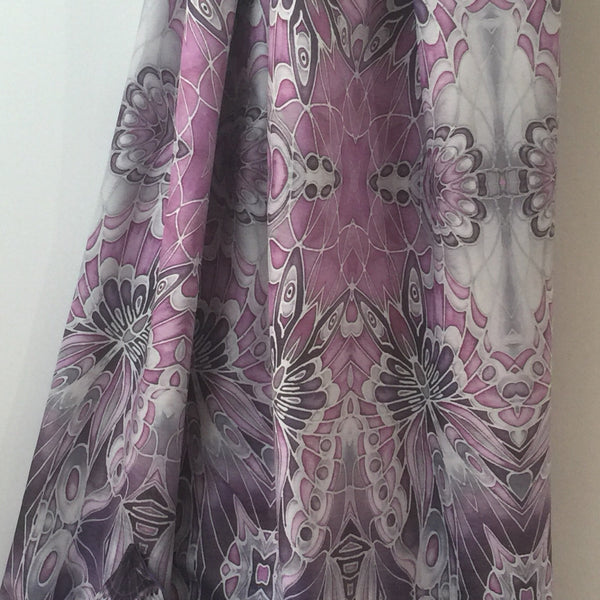 Chenille Butterfly Made to Order Curtains. Bespoke Designer Fabrics