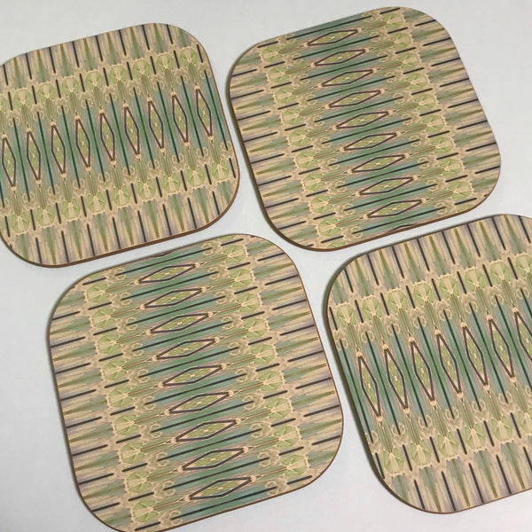 Deco Style duck egg, sage, turquoise Table Mats - green chopping boards