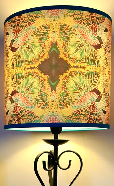 Butterfly Lamp shade - Butterfly Drum Shade - Atmospheric lamp Shade