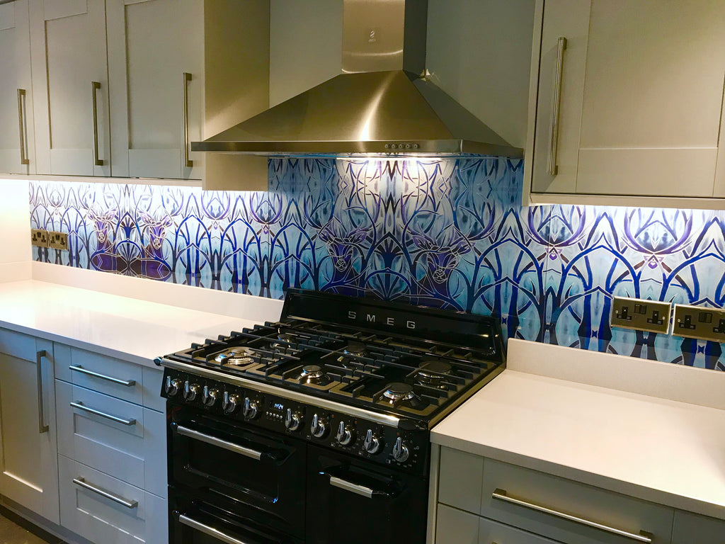 For Dramatic Effect have a Splashback, Glass Wall or Door Glass designed especially for you!