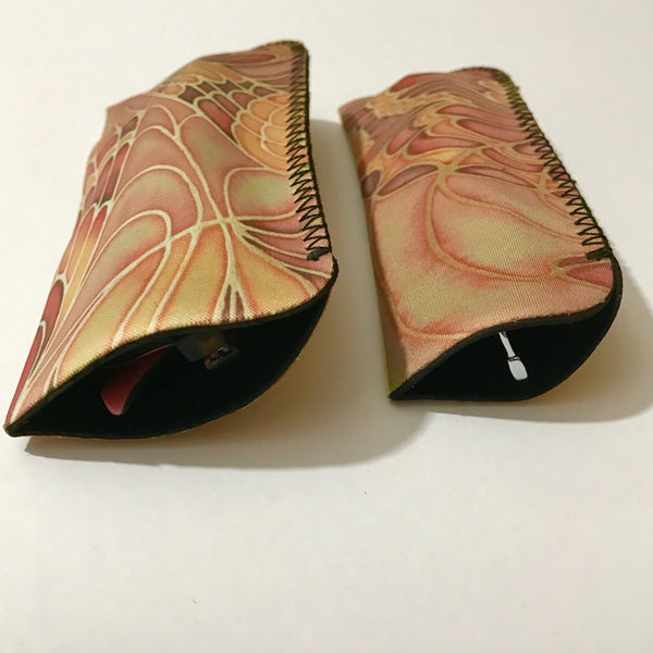 butterfly glasses case - Meikie Designs -terracotta glasses cover
