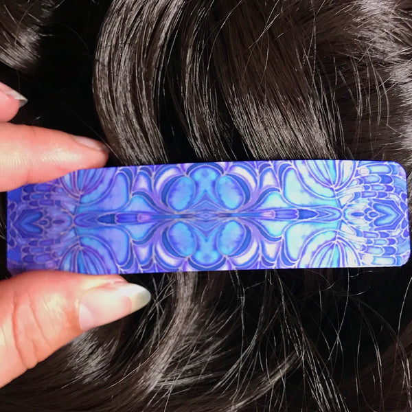 Pretty Blueberry Colour Butterfly Hair Clip